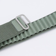 Nylonový řemínek pro Apple Watch 1/2/3/4/5/6/7/8/SE/ULTRA 42/44/45/49 mm, zelený