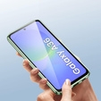 Pouzdro pro Samsung Galaxy A36, Magnetic Dual Glass, zelené