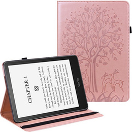 Flipové pouzdro pro Amazon Kindle Paperwhite 5 (2021), tree, modré