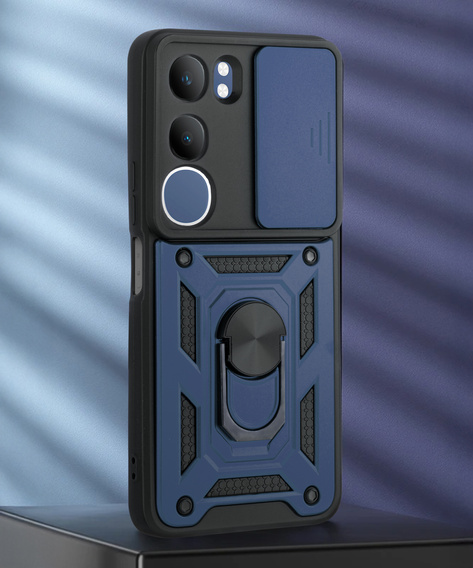 Pouzdro pro Vivo Y19s, CamShield Slide, modré