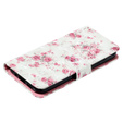 Klopové pouzdro pro Samsung Galaxy A35 5G, Wallet, Roses bílé