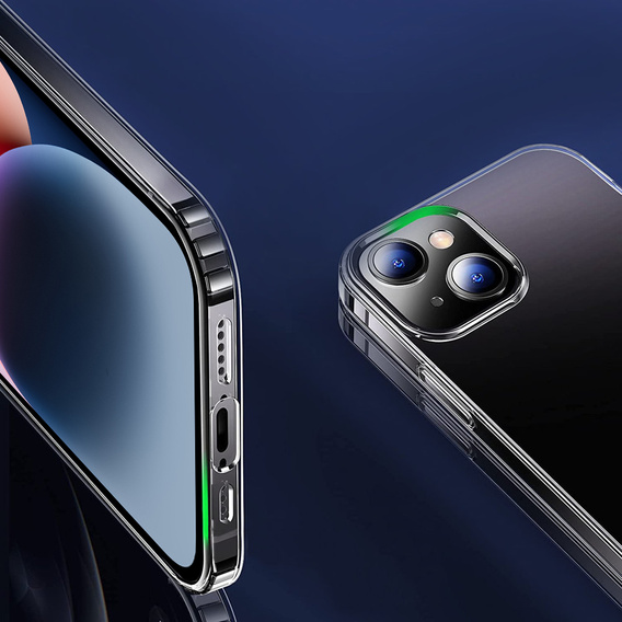 Pouzdro pro iPhone 14 Plus, Fusion Hybrid, průhledné