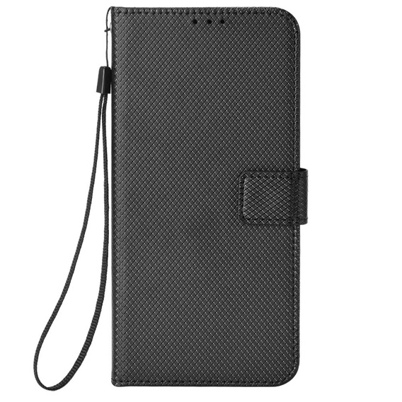 Klopové pouzdro pro Motorola Moto G85, Wallet Smart Magnet, černé