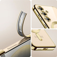 Pouzdro pro Samsung Galaxy A05s, Electro MagSafe, zlaté + sklo na displej