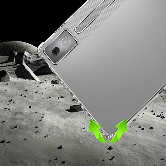 Pouzdro pro Lenovo Idea Tab Pro 12.7", silikonové, průhledné