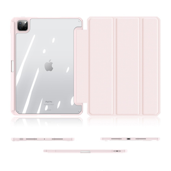 Pouzdro pro iPad Pro 11" 2024 (5 gen.), Dux Ducis TOBY, růžové