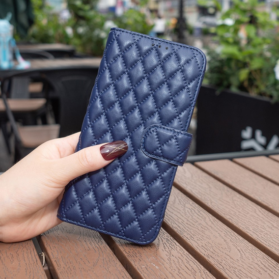 Klopové pouzdro pro Samsung Galaxy A56, Wallet, BINFEN COLOR, modré