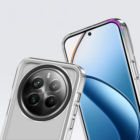 Pouzdro pro Realme 12 Pro 5G / 12 Pro+ 5G, Fusion Hybrid, průhledné