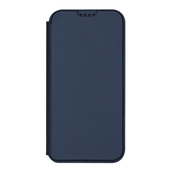 Pouzdro Dux Ducis pro iPhone 17, Skin Pro, s klopou, s přihrádkou na karty, tmavě modré