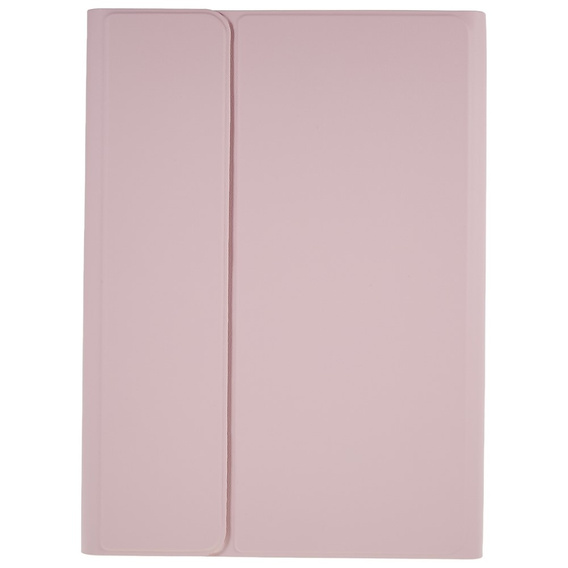 Pouzdro + klávesnice Samsung Galaxy Tab S7 T870/T875 / S8, Pen Slot, růžové rose gold