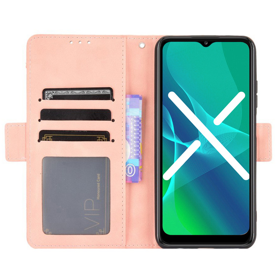 Klopové pouzdro pro Xiaomi Poco M4 Pro 5G / Redmi Note 11S 5G, Card Slot, růžové