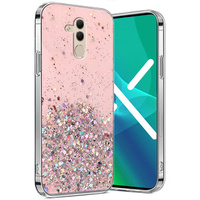 Pouzdro pro Huawei Mate 20 Lite, Glittery, růžové