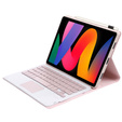 Pouzdro + klávesnice Xiaomi Redmi Pad SE 11", TouchPad, růžové
