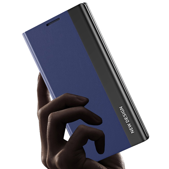 Klopové pouzdro pro Samsung Galaxy M33 5G, Side Magnetic, námořnicky modré