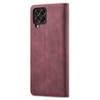 Pouzdro CASEME pro Samsung Galaxy M33 5G, Leather Wallet Case, kaštanové