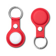 4x pouzdro pro Apple AirTag, PU Leather Grain, 4 barvy