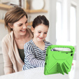 Dětské pouzdro pro Lenovo Tab M10 Plus 10.6 Gen 3 TB-125F TB-128F, dětské pouzdro s rukojetí, zelené