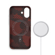 Pouzdro pro iPhone 16 Plus, Aramid Fiber MagSafe, červené