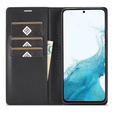 Flipové pouzdro pro Samsung Galaxy A56, Carbon LC.IMEEKE, černé