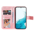 Klopové pouzdro pro Samsung Galaxy A54 5G, Mandala Flower, růžové rose gold