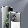 Ochranné pouzdro na fotoaparát pro Xiaomi 13T / 13T Pro, CamShield MagSafe, průhledná / stříbrná
