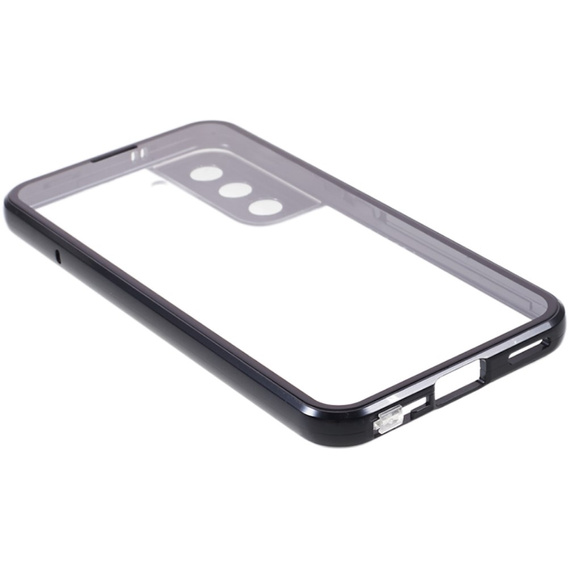 Pouzdro pro Samsung Galaxy S21, Magnetic Dual Glass, černé