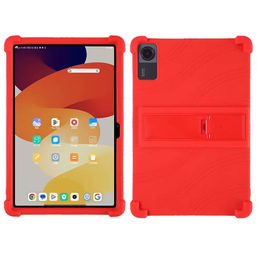 Silikonový obal pro Xiaomi Redmi Pad SE 11", Impact, pancéřovaný, červené