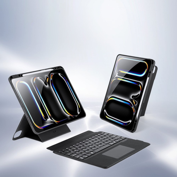 Pouzdro s klávesnicí pro Apple iPad Pro 13" 7. generace 2024, Dux Ducis DK Series, černé