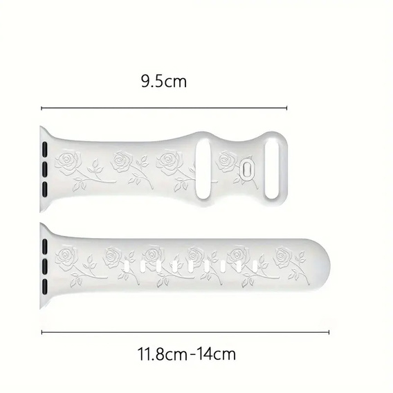 Silikonový řemínek pro Apple Watch 1/2/3/4/5/6/7/8/9/SE/ULTRA/ULTRA 2 42/44/45/49MM