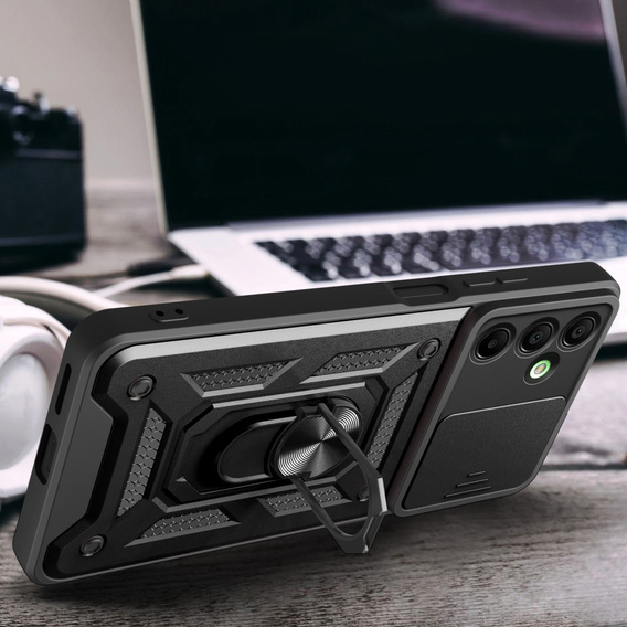 Pouzdro pro Samsung Galaxy A16, CamShield Slide, černé