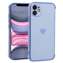 Pouzdro pro Apple iPhone 11, Electro heart, modré
