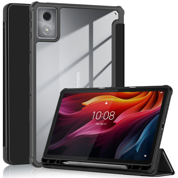 Pouzdro pro Lenovo Tab K11 Plus, Smartcase Hybrid, se slotem na stylus, černé