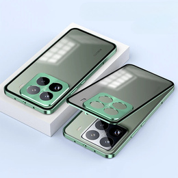 Pouzdro pro Xiaomi 15, Frame Case, zelené