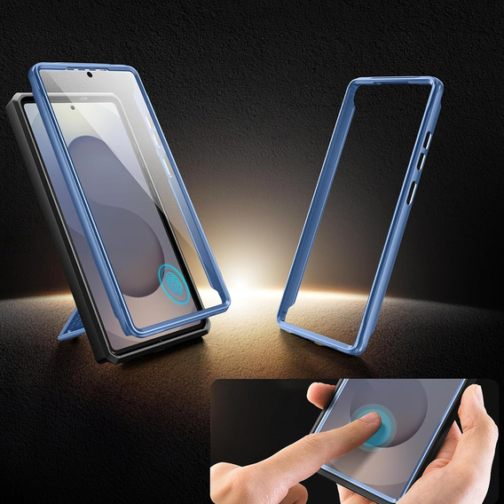 Odolné pouzdro pro Samsung Galaxy S25 Ultra – Tongate MECH Series Clip, černé