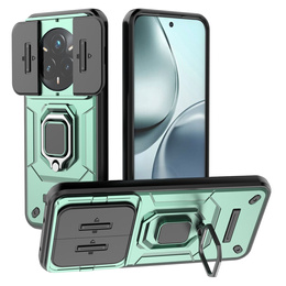 Pouzdro pro Realme 14 Pro+ 5G, CamShield Slide, zelené