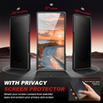 Pouzdro pro Samsung Galaxy S25 Ultra, Tongate MECH MagSafe Series, černé + Tvrzené sklo 9H