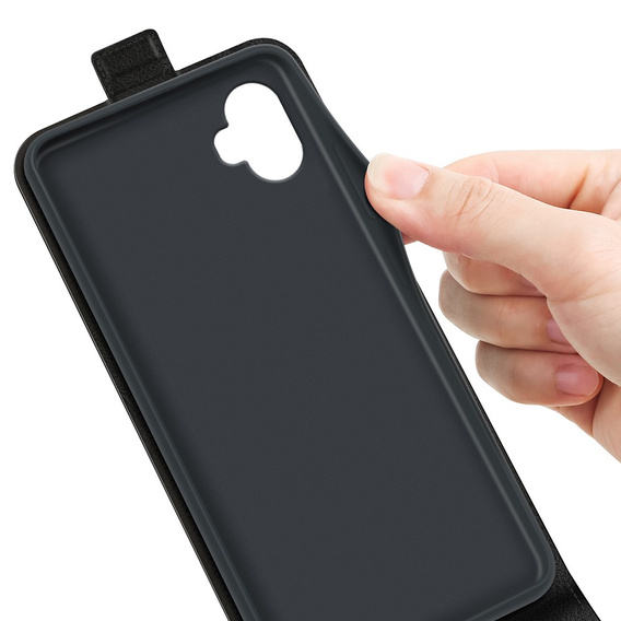 Klopové pouzdro pro Samsung Galaxy Xcover 7 Pro, Flip, černé