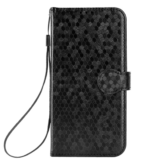 Flipové pouzdro pro Realme Note 70T 4G, Wallet Rhombus, černé