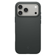 Spigen pouzdro pro iPhone 17 Pro, Silicone Fit MagSafe, Abyss Green