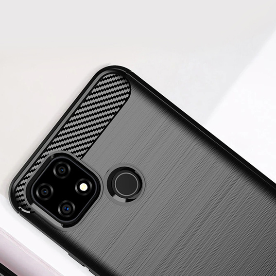 Pouzdro pro Realme C21, Carbon, černé
