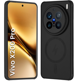 Pouzdro pro Vivo X200 Pro 5G, MagSafe, stříbrné,