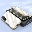 Pouzdro pro Samsung Galaxy A56, Magnetic Dual Glass, zlaté