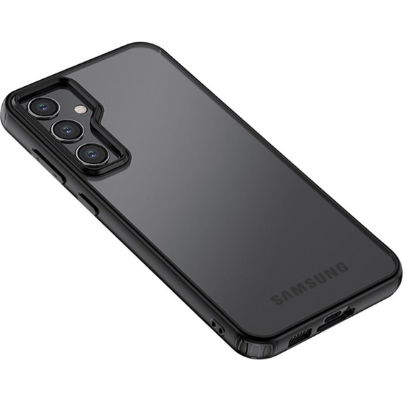Pouzdro pro Samsung Galaxy S23 FE, Fusion Hybrid, transparentní / černé