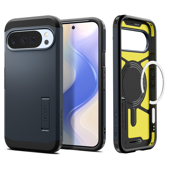 Pouzdro Spigen Tough Armor MagSafe pro Google Pixel 10 Pro XL, Metal Slate