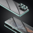 Pouzdro pro Samsung Galaxy S23 Ultra, Magnetic Dual Glass, zelené