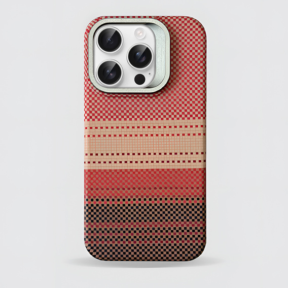 Pouzdro iPhone 16 Pro Max, Frame Kickstand, pro MagSafe, Sunset Orange