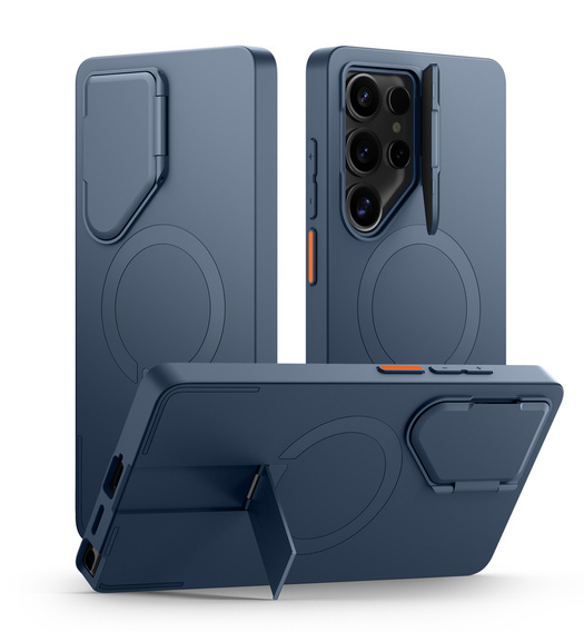 Pouzdro pro Samsung Galaxy S25 Ultra, Suritch Shockproof, pro MagSafe, modré