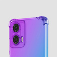 Pouzdro pro Motorola Moto G85, Gradient Dropproof, Fialová / modrá