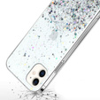Pouzdro pro iPhone 11, Glittery, průhledné