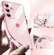 Pouzdro pro Samsung Galaxy S25 FE, Electro heart, růžové rose gold